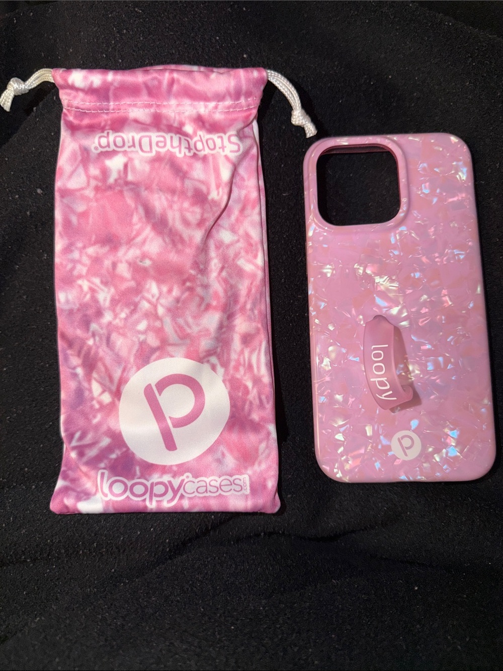 Loopy Case Pink Iridescent Phone Case